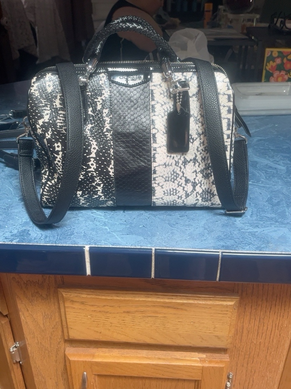 Customized Coach Nancy Satchel - MUST SEE!!!!